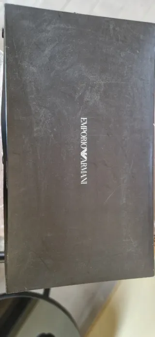 Stivali Alti Giorgio Armani Neri in ottimo stato