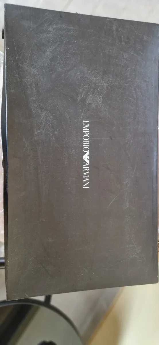 Stivali Alti Giorgio Armani Neri in ottimo stato