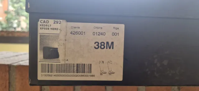 Stivali Alti Giorgio Armani Neri in ottimo stato