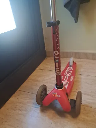 Patinete Micro Mini Rojo 3 Ruedas