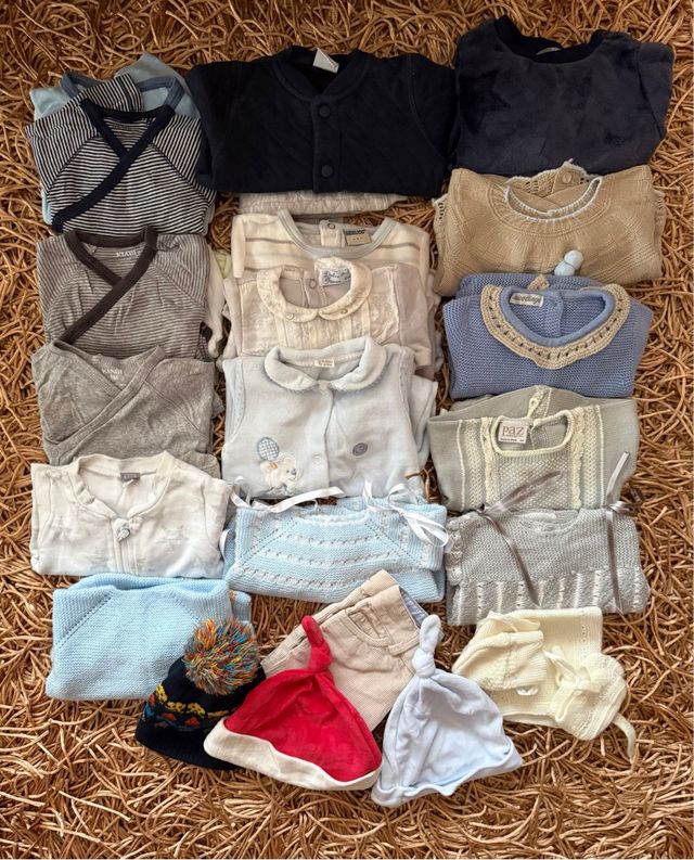 Lote Ropita Bebé 0-1 Mes