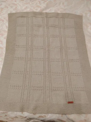 Copertina neonato fatta a mano