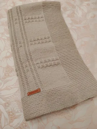 Copertina neonato fatta a mano