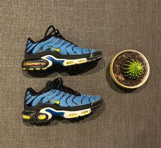 Nike Air Max Plus TN Blue/Yellow –Iconic Tuned Air