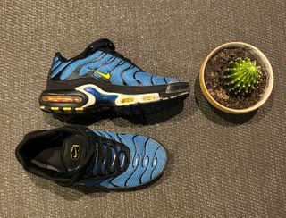 Nike Air Max Plus TN Blue/Yellow –Iconic Tuned Air