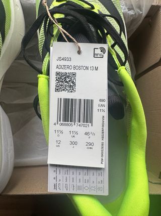 Zapatillas Adidas Adizero Boston 13 Talla 46.5