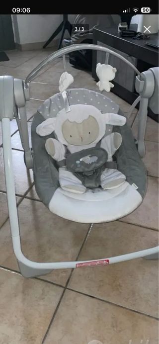 Sdraietta elettrica neonato, mai usata