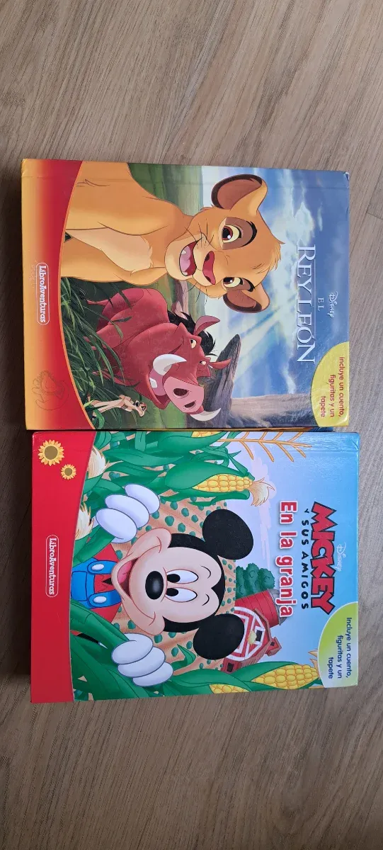 Cuentos disney con figuras