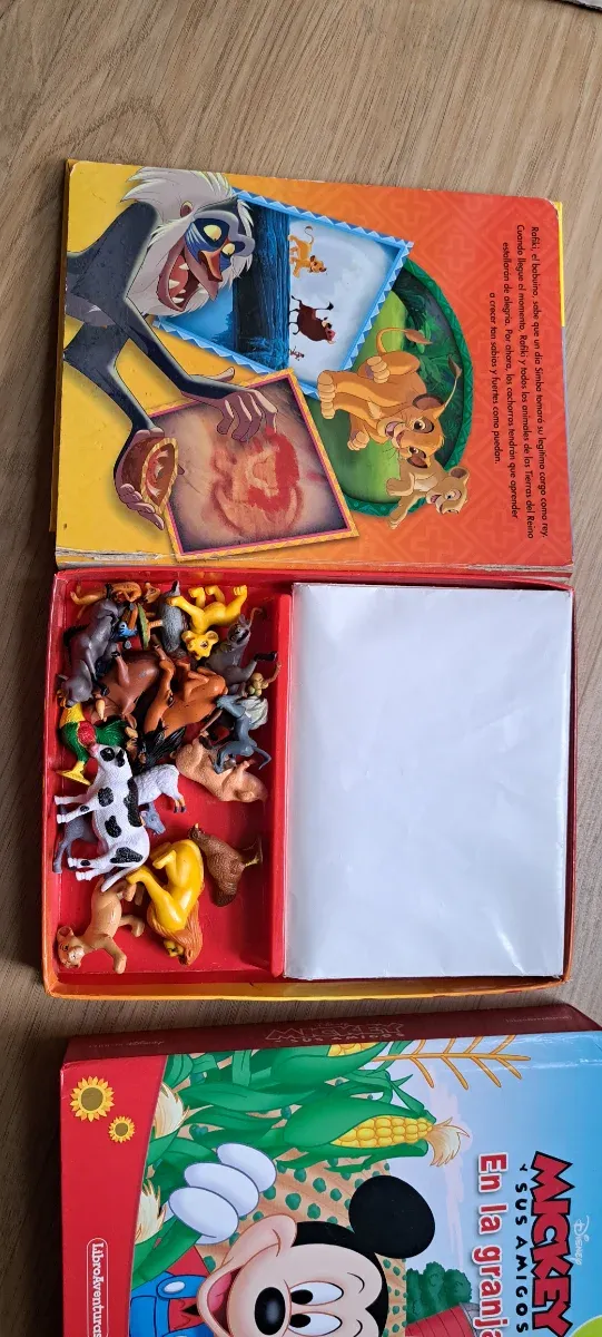 Cuentos disney con figuras