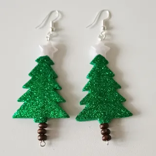 Pendientes Árbol de Navidad