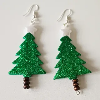 Pendientes Árbol de Navidad