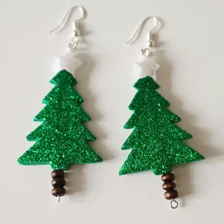 Pendientes Árbol de Navidad