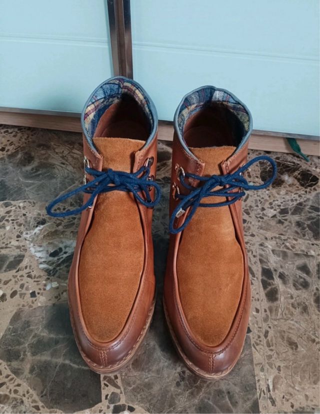 Botines Pikolinos Marrones cuero