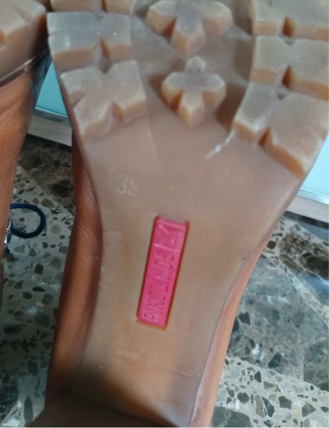 Botines Pikolinos Marrones cuero