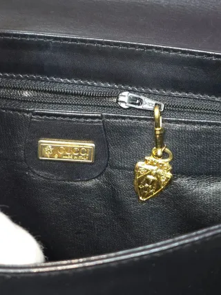 Borsa Gucci Pelle Nera Tracolla