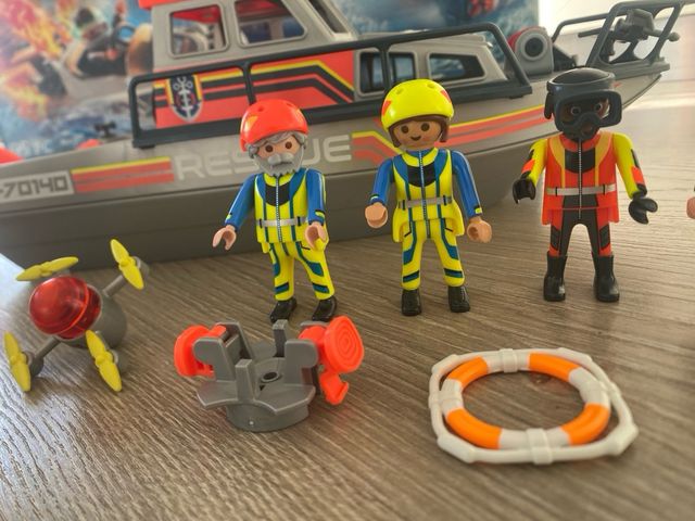 Barco Bomberos Playmobil City Action