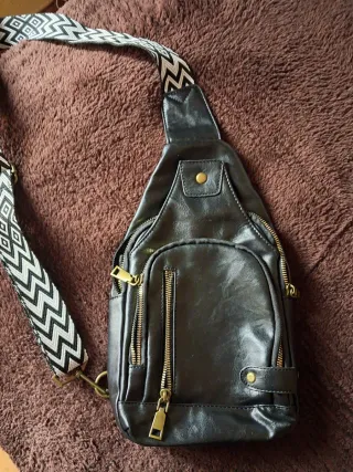 Mochila multiposición negra