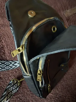 Mochila multiposición negra