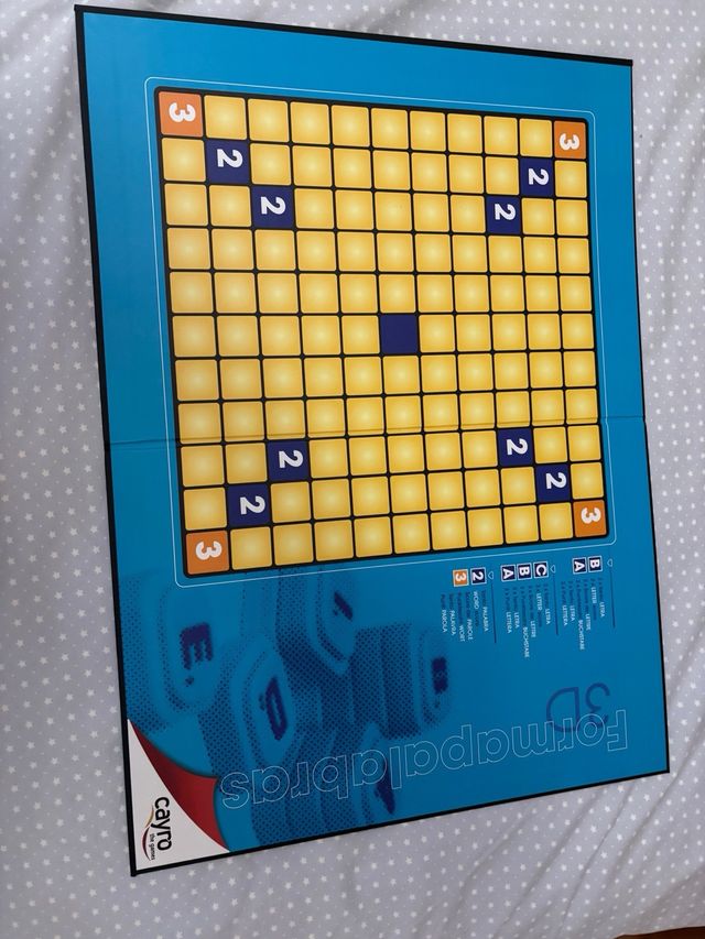 Juego de mesa Formapalabras 3D