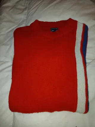 Jersey azul de punto