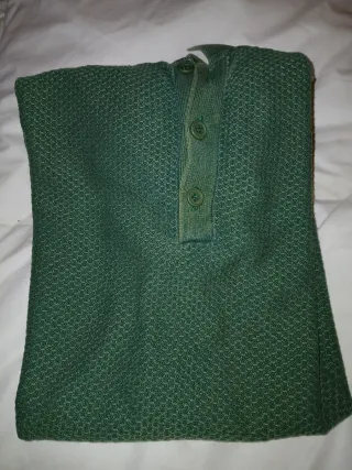 Jersey azul de punto