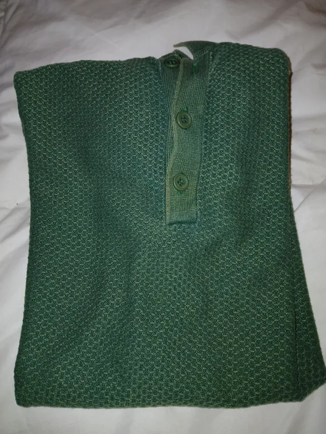 Jersey azul de punto