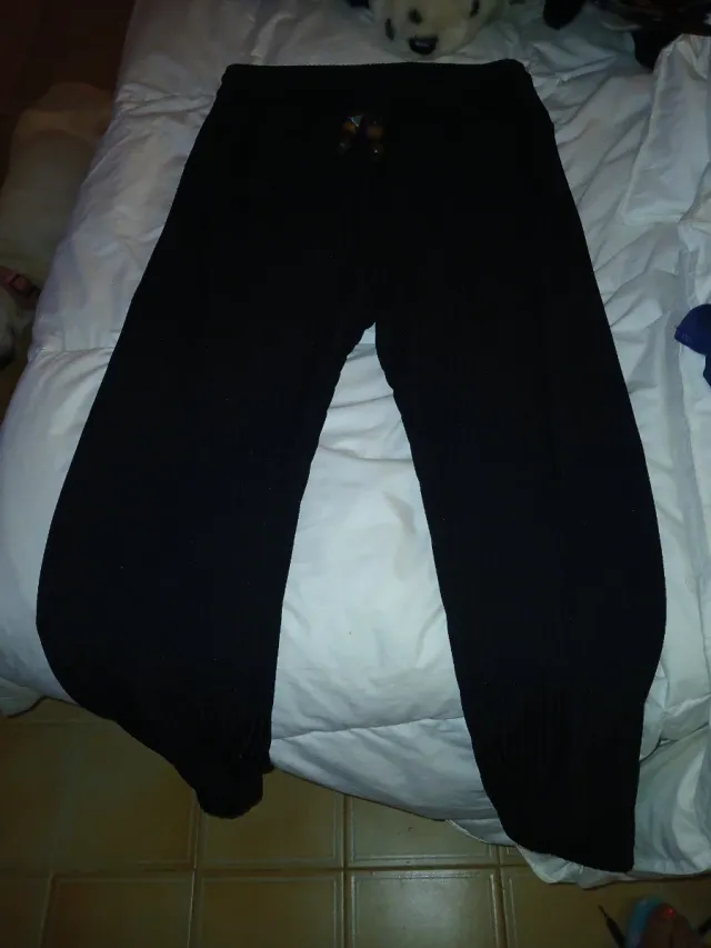 Jersey azul de punto