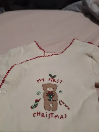 Tutina e body neonato Natale orsetto