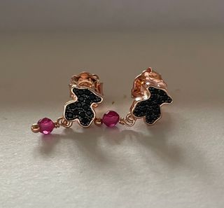 Pendientes Tous Motif con espinelas