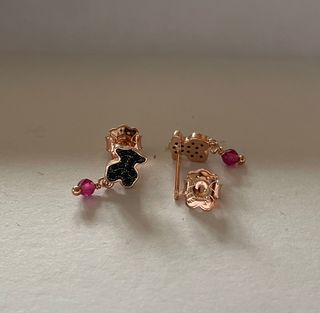 Pendientes Tous Motif con espinelas