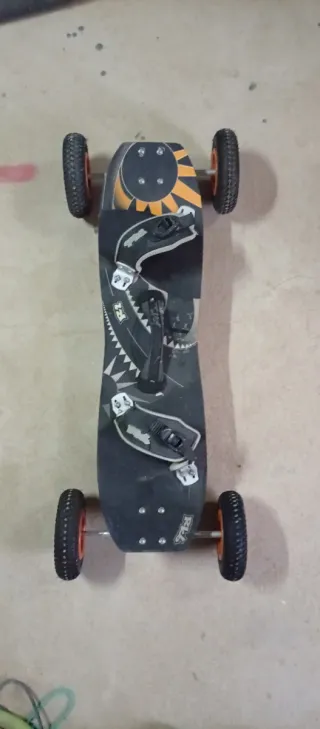 Skate Patín mountainboard con Ruedas Grandes