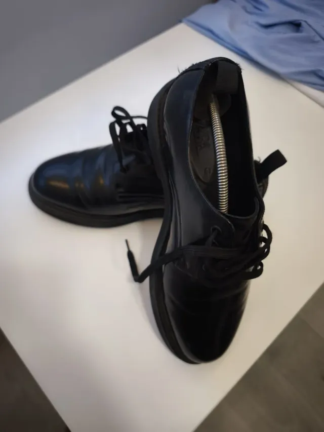 Zapatos de vestir Zara negros hombre