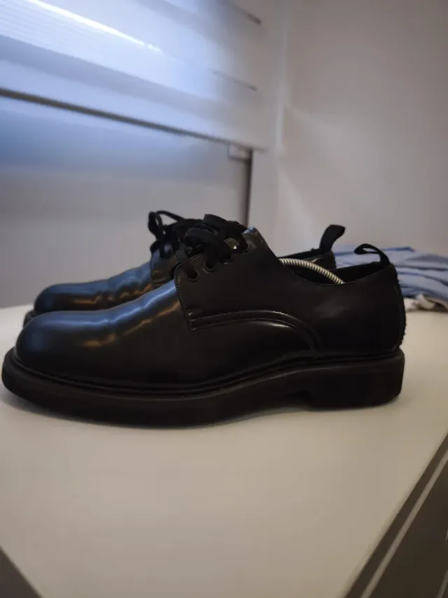 Zapatos de vestir Zara negros hombre
