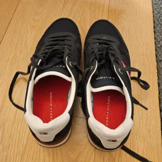 Zapatillas Tommy Hilfiger Mix Runner Azul Marino.