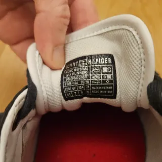 Zapatillas Tommy Hilfiger Mix Runner Azul Marino.