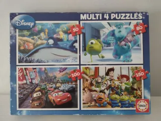 Puzzles Disney - Multi 4 Puzzles