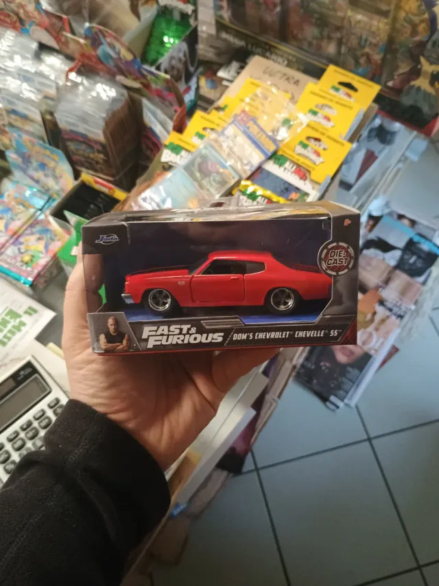 Fast & Furious Die-Cast scala 1:32 set 6 auto