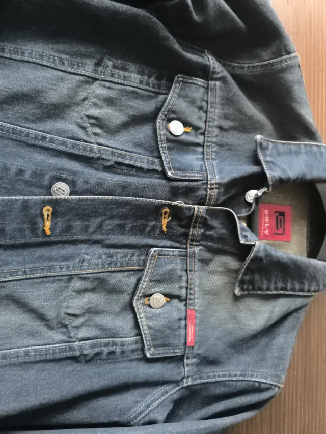 Cazadora vaquera ONLY azul mujer