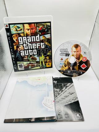 GTA IV PS3 Completo con Mappa e Manuale