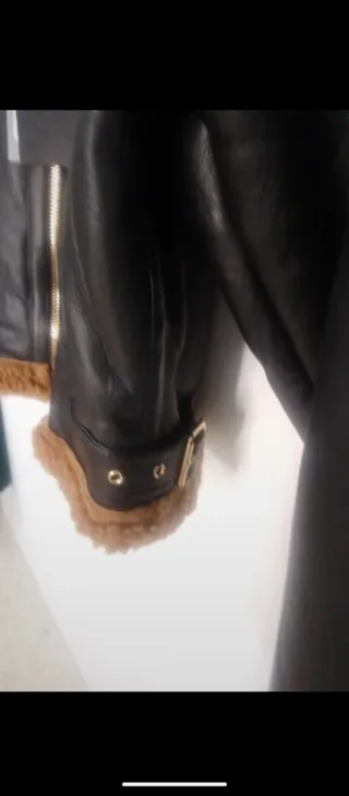 Chaqueta  biker negra