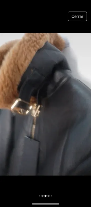 Chaqueta  biker negra