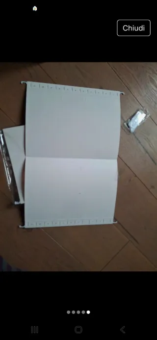 Cartelline porta documenti sospese