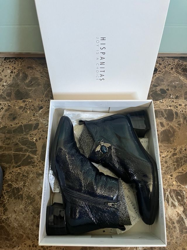 Botín Hispanitas Negro Talla 39