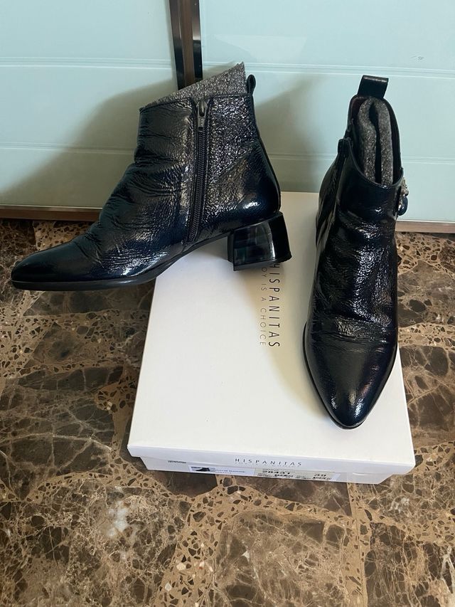 Botín Hispanitas Negro Talla 39