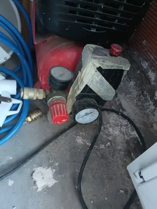 Compresor OMA FC2/6 CM2 con pistola