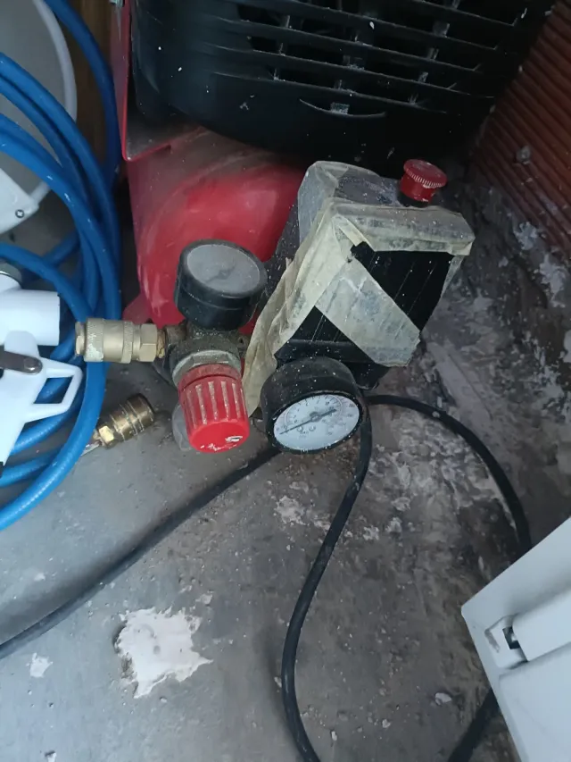 Compresor OMA FC2/6 CM2 con pistola