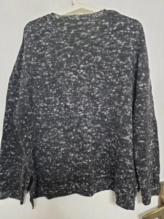 Jersey Oisho jaspeado cuello pico