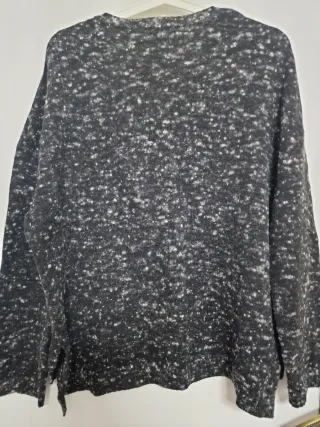 Jersey Oisho jaspeado cuello pico