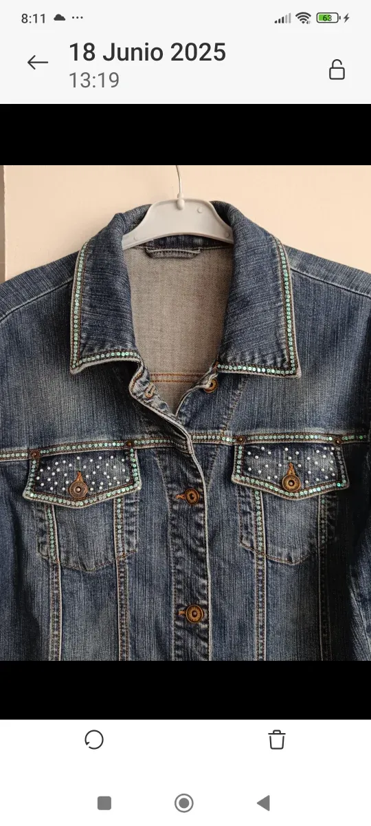 Cazadora vaquera mujer