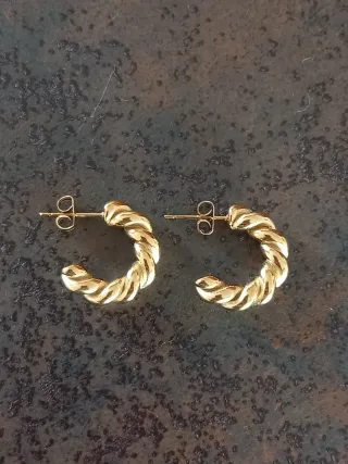 Orecchini a cerchio oro